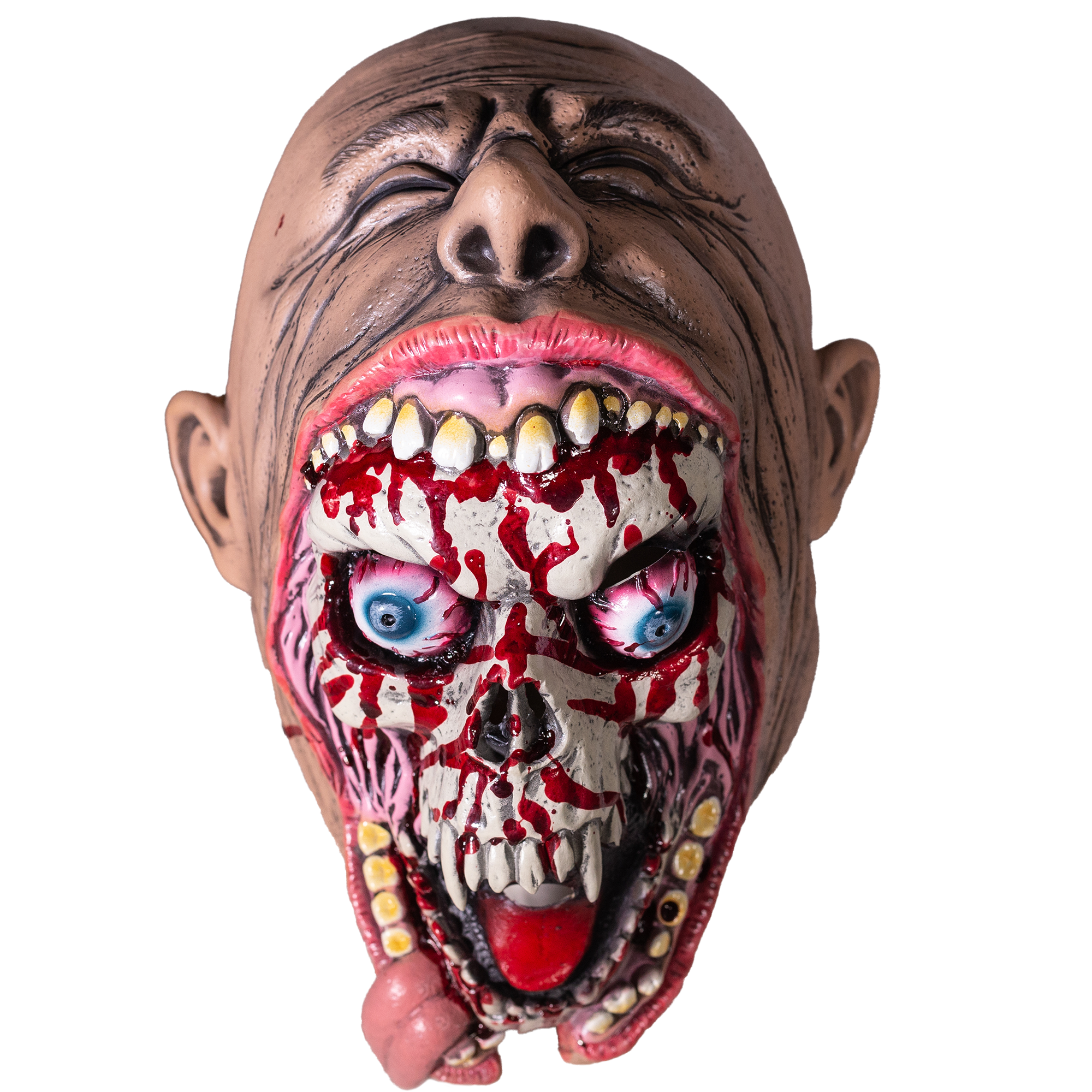 Split Face | Professional Halloween Movie Skull Mask