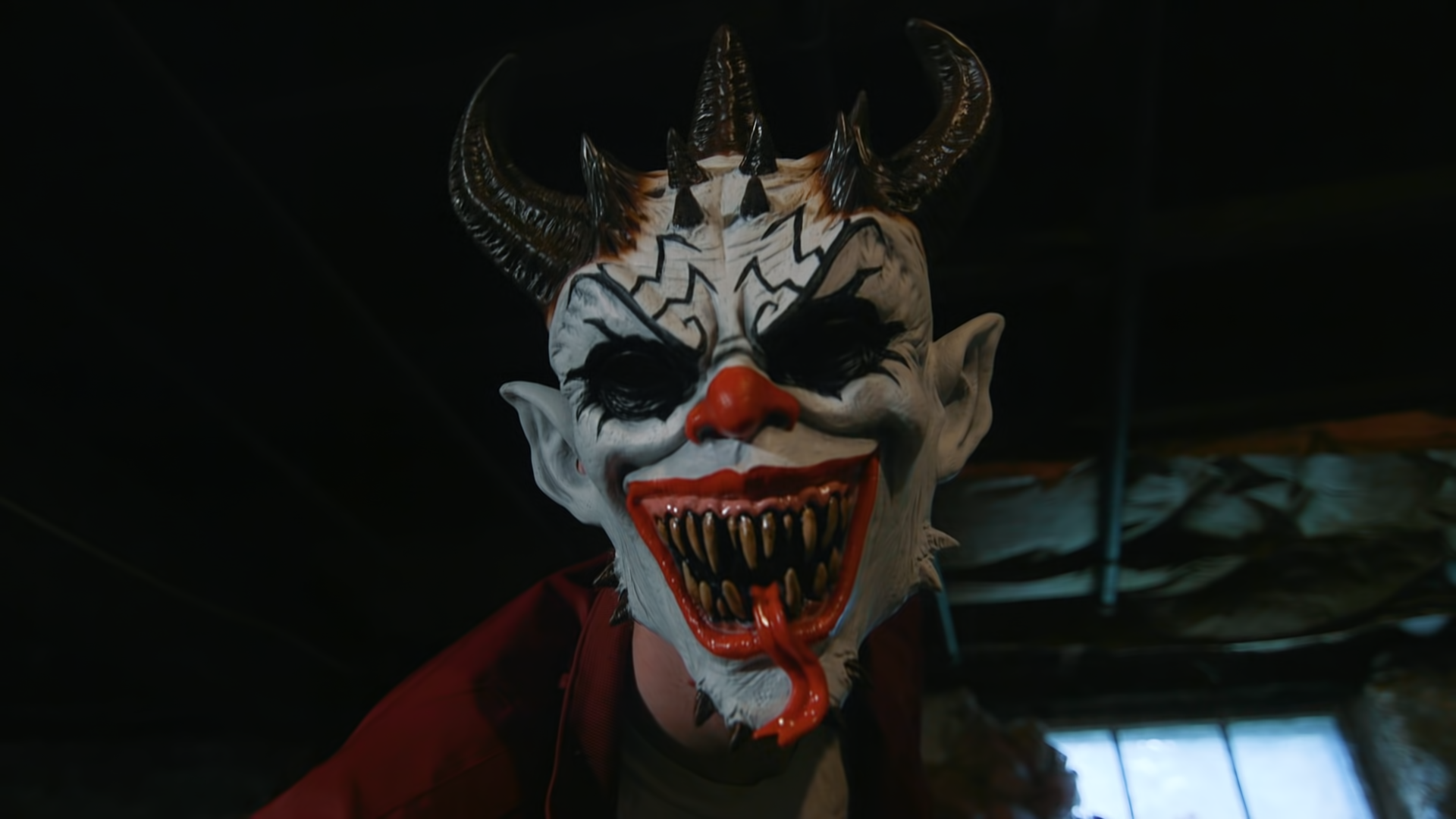 Demonic Devil Clown | Premium Halloween Movie FX Mask