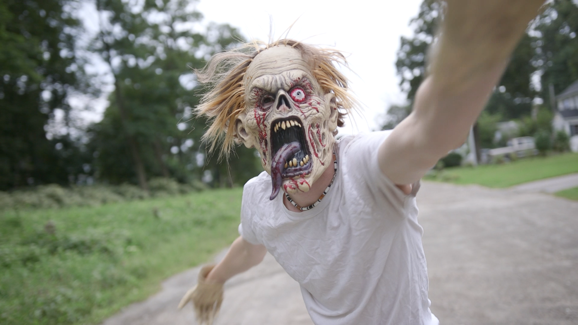 Emerging Zombie | Premium Halloween Mask, Prop, & Decor